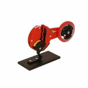 Red ND2333 bag sealer with heavy base plate